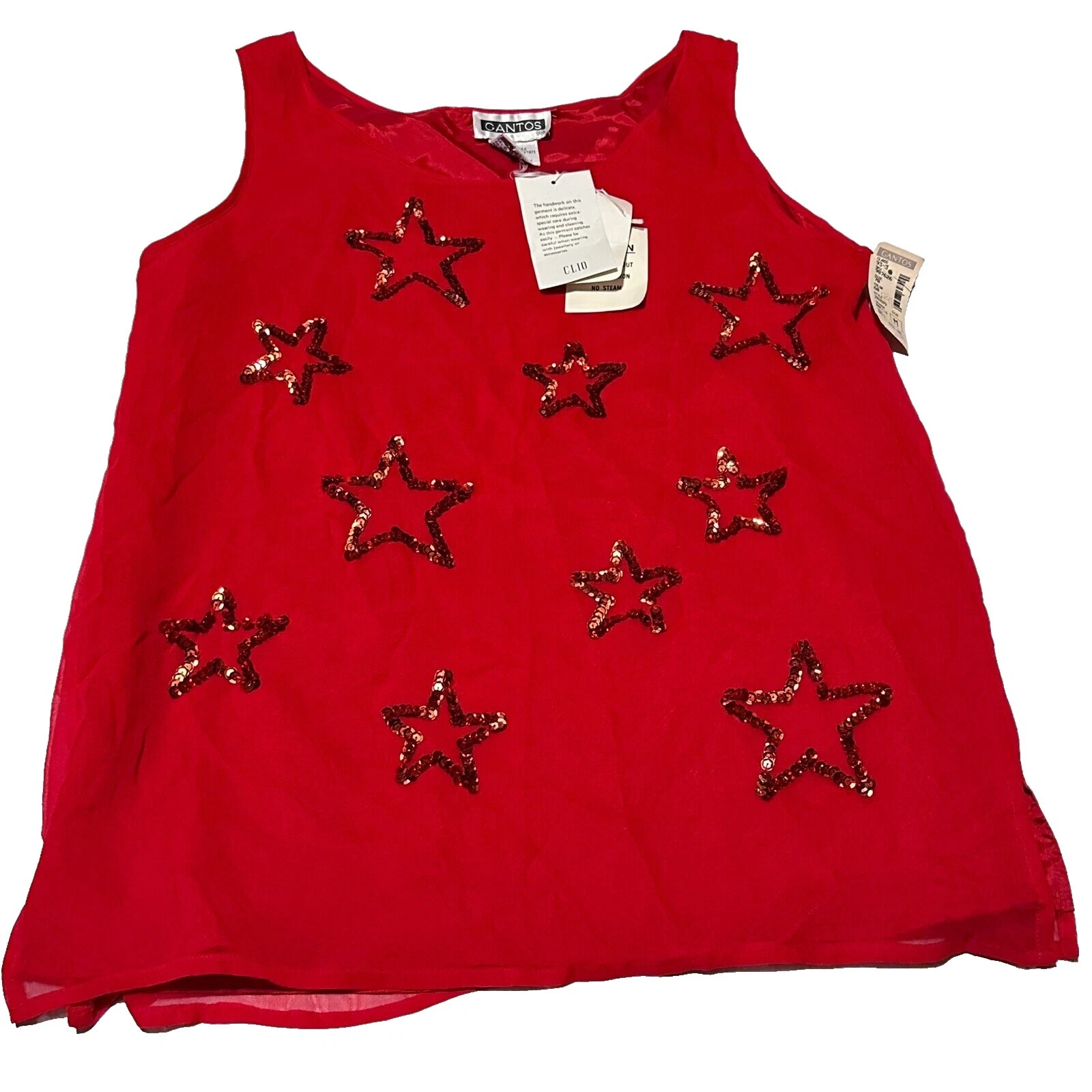 Estrellas de seda Tops para mujer