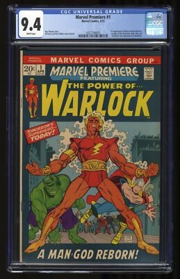 Marvel Premiere (1972) #1 CGC NM 9.4 1st Appearance HIM Adam Warlock! Marvel