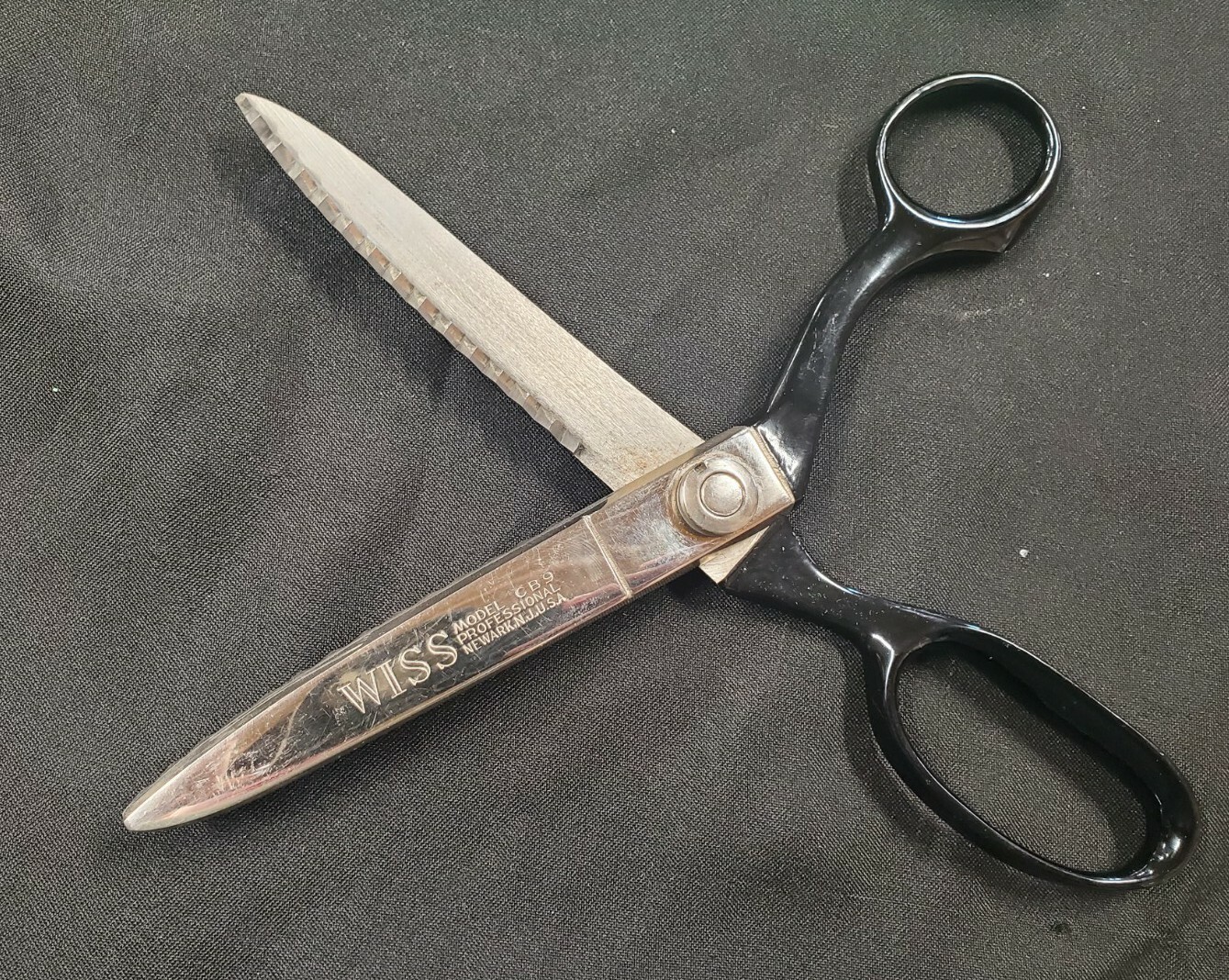 Vintage WISS Pinking Shears Model C Newark, NJ. eBay