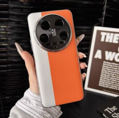 For XiaoMi 15 Ultra, Shockproof Fashion Hybrid Leather Business Back Cover Case