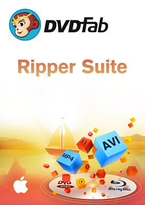 DVDFab Ripper Suite macOS DVD Rippe + Blu-ray Ripper lebenslange Lizenz Download