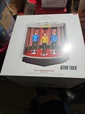 HALLMARK STAR TREK  TRANSPORTER TABLETOP XMAS DECORATION - KEEPSAKE 2019