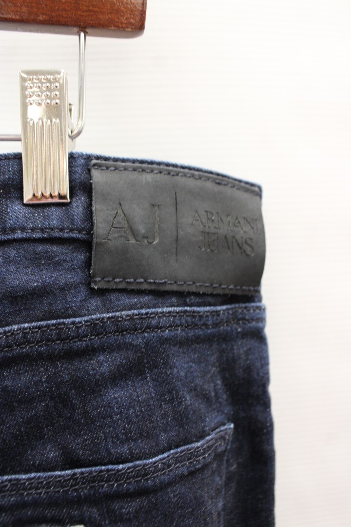 Men's ARMANI JEANS Dark Blue Regular Fit Jeans W36 L32 E35 eBay