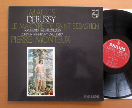 Debussy Images Martyre De Saint Sebastien Monteux NEAR MINT Philips 835 205 AY - Afbeelding 1 van 4