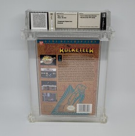 The Rocketeer (Nintendo NES, 1991) New WATA Graded 8.5 NS