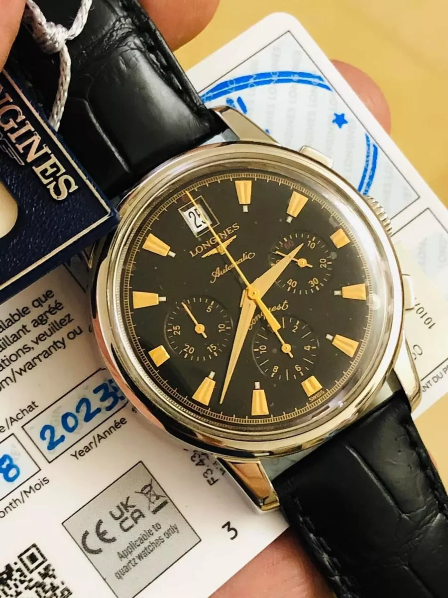 Longines conquest online heritage chronograph