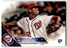 2016 Topps Abel De Los Santos Rookie Washington Nationals #394