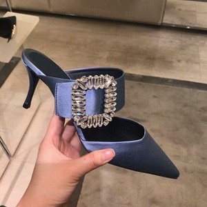 rhinestone mules