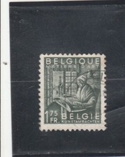 L6587 BELGIQUE Timbre N° Y&T 765 de 1948-49 " Dentelles "  Oblitéré