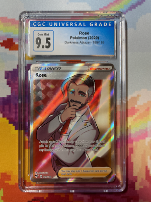2020 Pokémon Darkness Ablaze Rose 189/189 CGC 9.5 Gem Mint | eBay