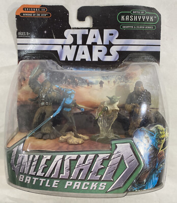 Star Wars Unleashed Battle Packs Kashyyyk And Felucia Warriors Battle Of Kashyyk