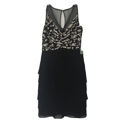 Scarlett Nite Black Dress Size 8 NWT | eBay