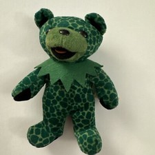 Grateful Dead Bean Bear Liquid Blue Green Alligator J7
