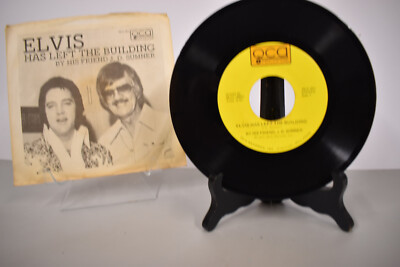 J.D. Sumner - ''Elvis Has Left The Building/Sweet, Sweet Spirit'' -  45 W/PS EX