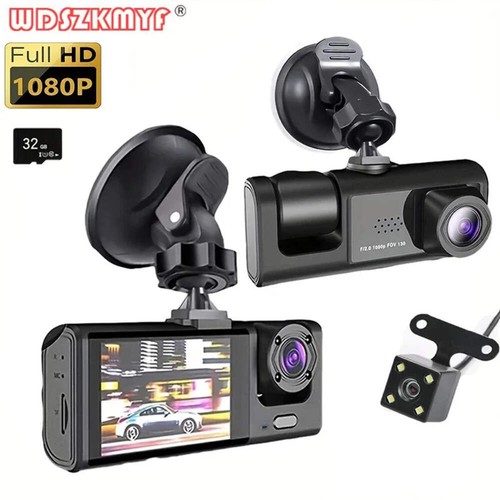 Dash Cam Recorder Front and Rear Camera - IR Night Vision Dashcam 💚