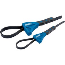 Draper 2 Piece Soft Grip Strap Wrench Set
