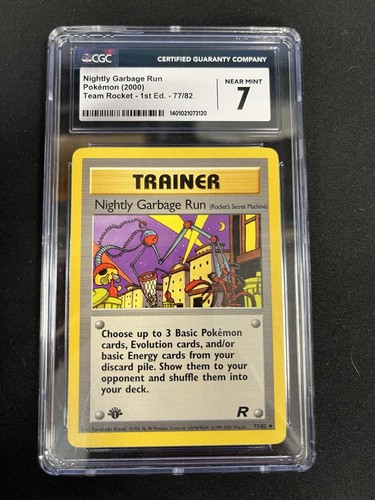 Nightly Garbage Run (1st Edition) graded CGC 7 for sale on eBay