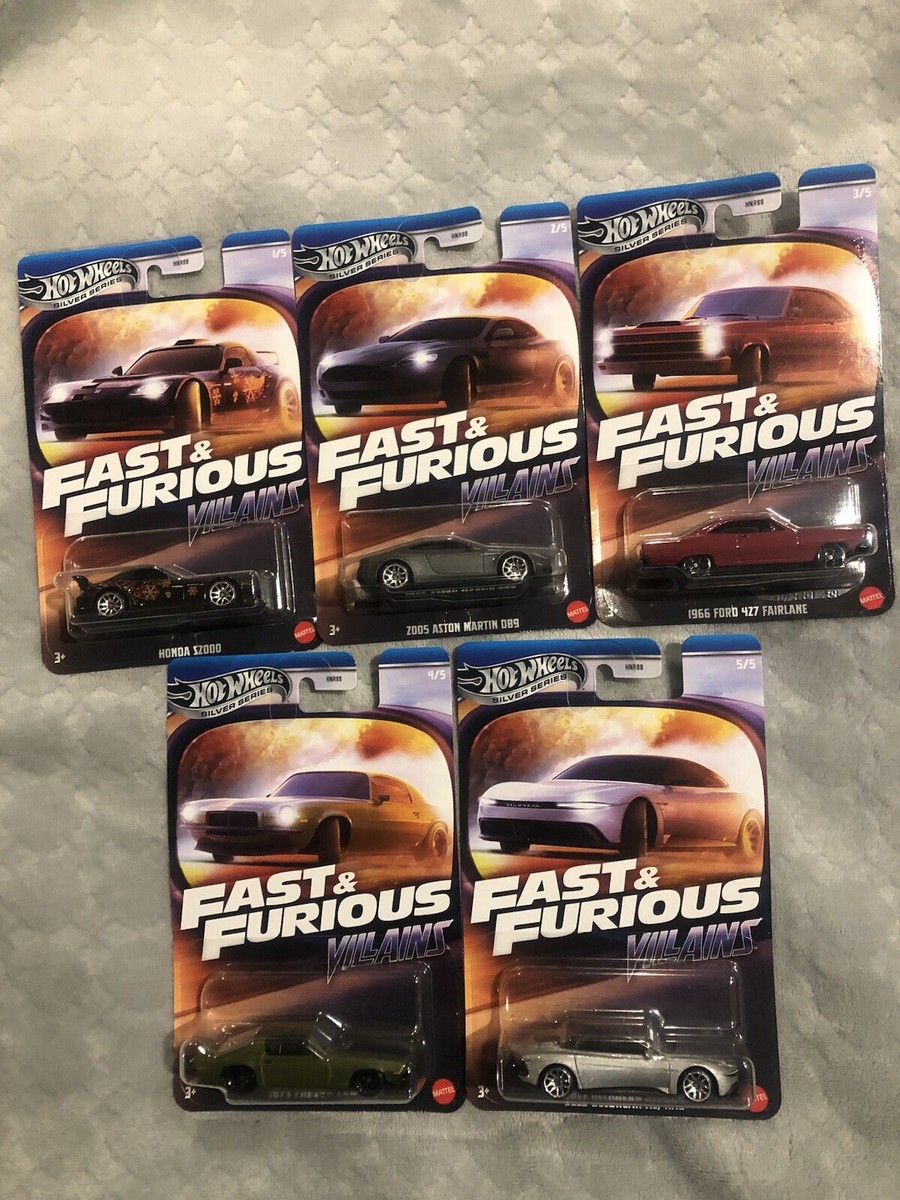 Hot Wheels Silver Series Fast and Furious 2025 - Villains Mix 2