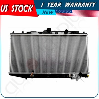 For 88-91 Honda CRX 1.5 1.6 l4 88-91 Civic 1.5 1.6 l4 Aluminum Radiator ...