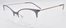 Airlock Pure 3006 035 Women's Eyeglasses Frames Half-rim 52-19-145 Light Grey