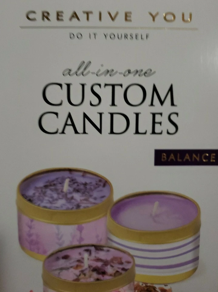 CREATIVE YOU-D.I.Y.all -N-1 Custom Candles-BALANCE create floral scented candles - Imagem 3 de 4