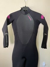Dive Sail Full Body Wetsuit Black/Pink Womens Size S NWT