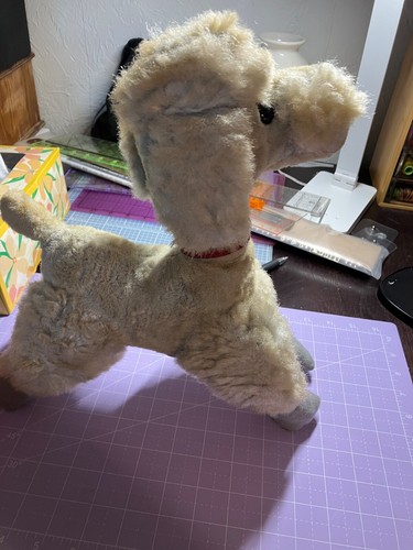 Vintage stuffed Poodle puppy, 1973 - Picture 3 of 8