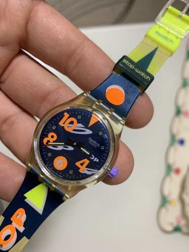 OROLOGIO SWATCH mod. STOP anno 1994 in box | eBay