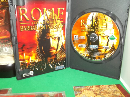 PC-Spiele Paket - Rome Total War in Papp-Box +Barbarian Invasion in OVP + Anlei - Picture 4 of 5