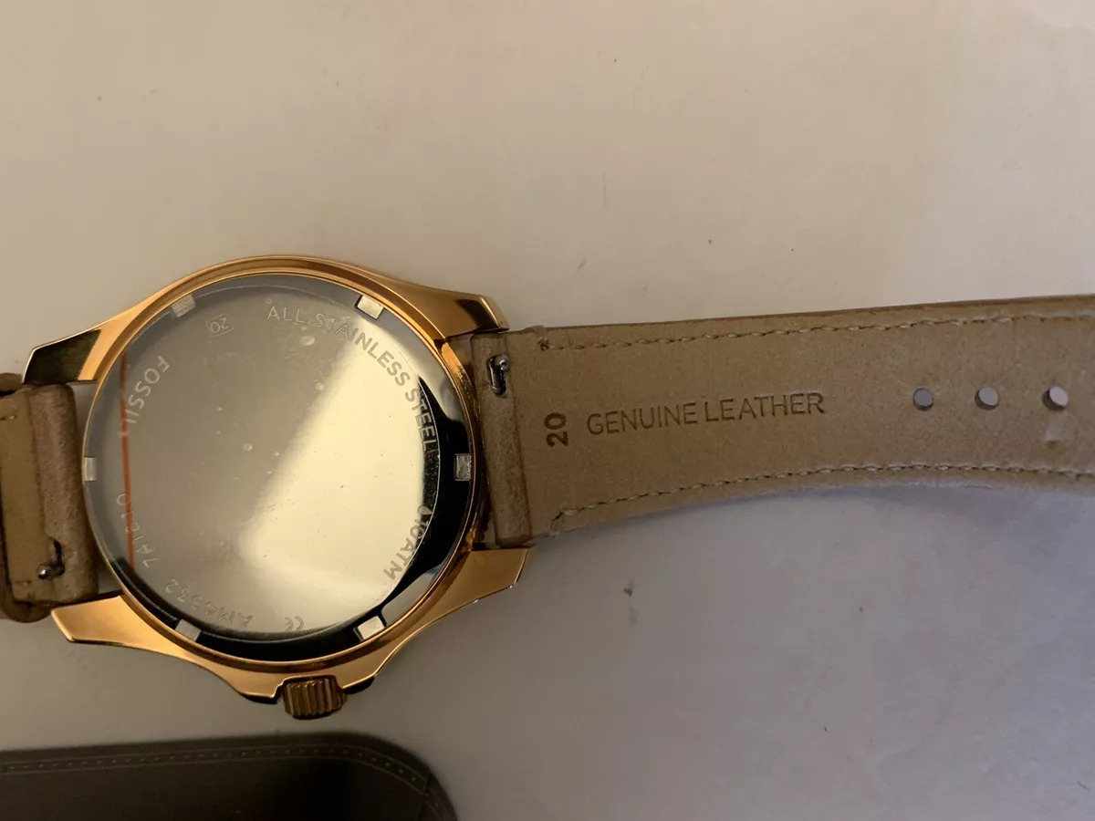 Fossil latest watches clearance 2018