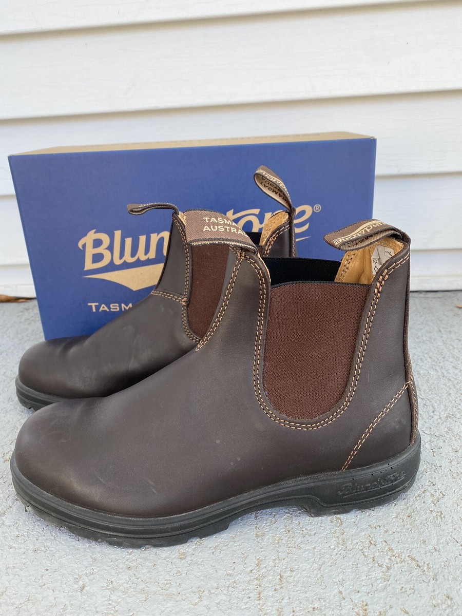 Blundstone 550 Walnut Brown Premium Leather Size US 7.5, AUS