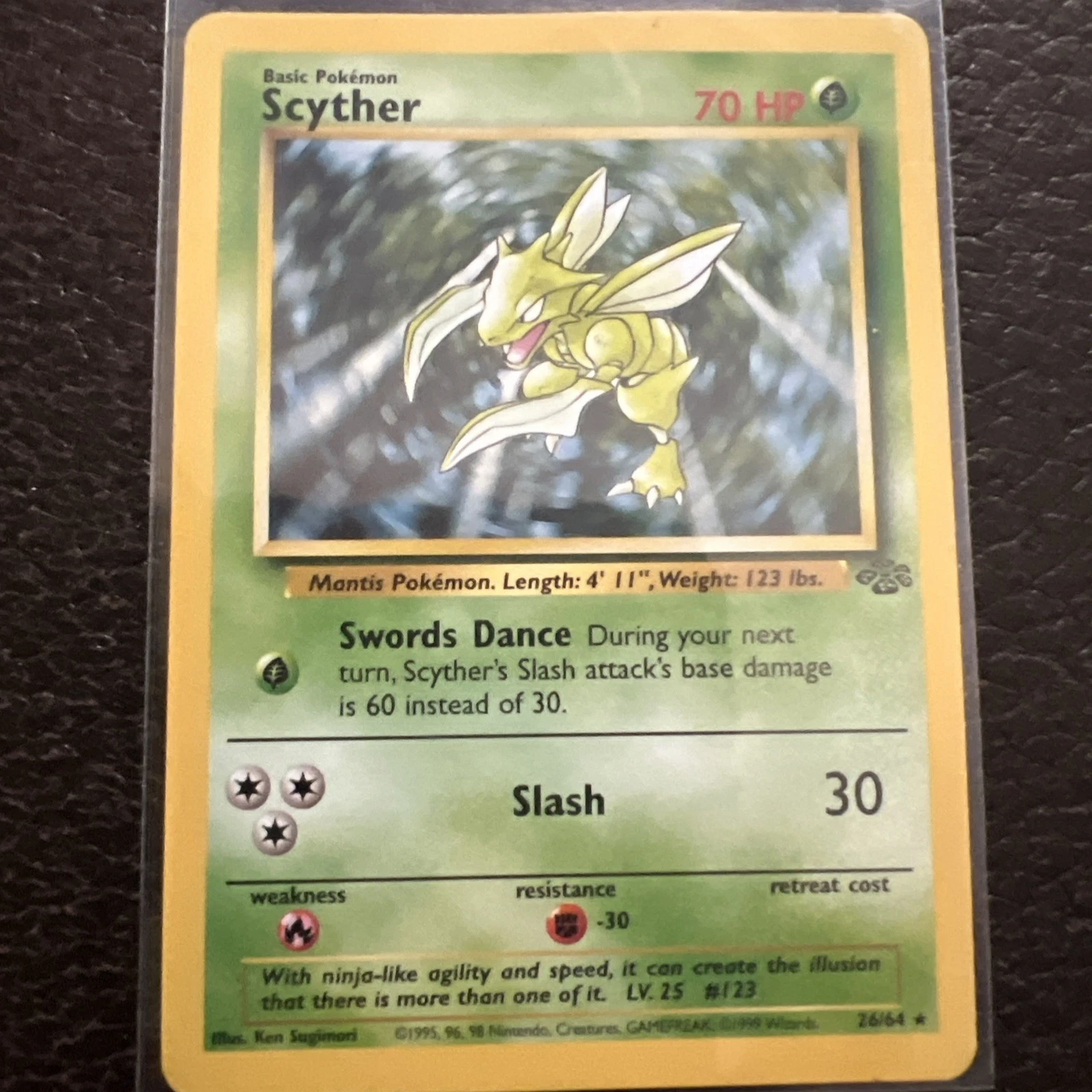 Scyther Jungle 26/64 Pokemon