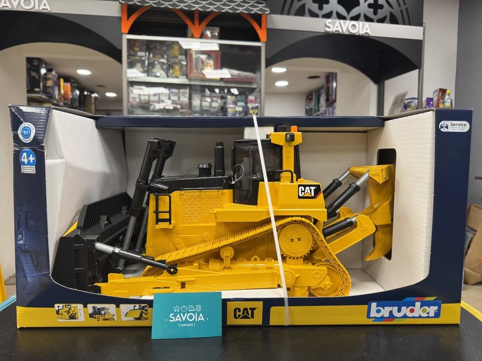 BRUDER 02452- scala 1:16 - CAT RUSPA GRANDE CON CINGOLI- NUOVO - SIGILLATO - Immagine 2 di 4