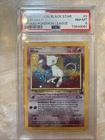 2000 Pokemon Black Star Promo Holo Mew PSA 8 NM-MT Pokemon League W/ Swirl