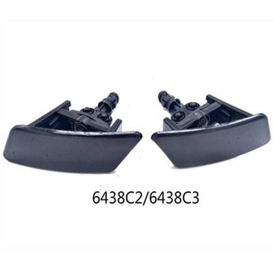 #ad 2pcs Car Headlight Water Washers Spray Nozzle 6438C2 6438C3 Fits For Citroen C4 $22.25