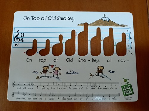 LeapFrog Little Composer 1998 Vintage Musical Learning Toy Excellent Condition  - Picture 8 of 11