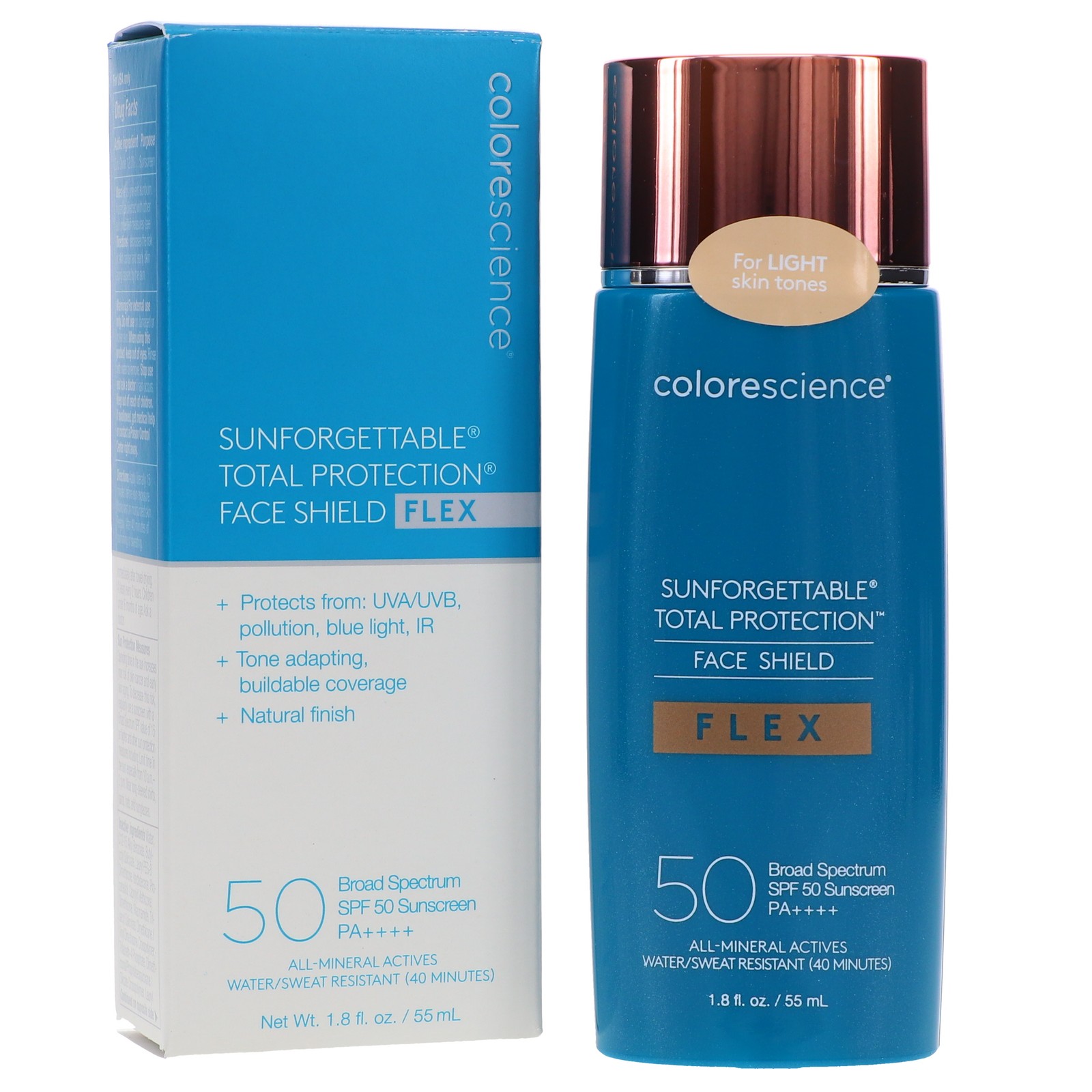 Colorescience Sunforgettable Total Protection Face Shield Flex SPF 50 Light 1.8