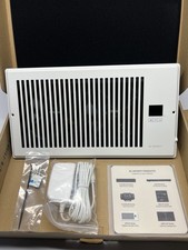 AIRTAP T6 Quiet Register Booster Fan Heating / Cooling 6 x 12” Registers White