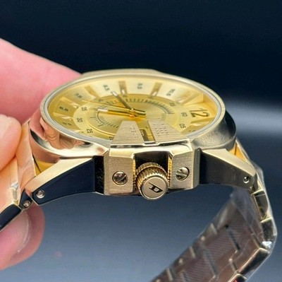DIESEL ディーゼル DZ1952 腕時計 DZ-1952 ゴールド DIESEL DZ-1952 Quartz Analog Gold Stainless Steel Watch JAPAN for