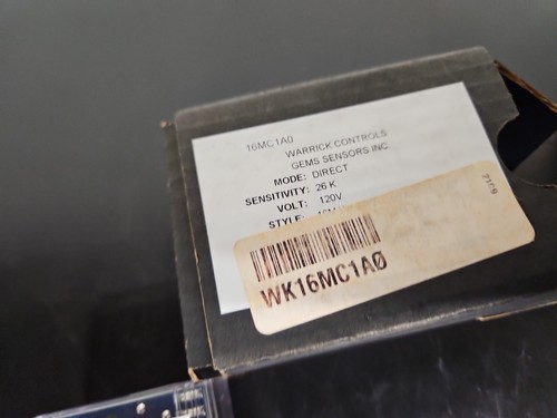 Warrick-Gems Sensors & Controls 16MC1A0 General Purpose Control 120V - Picture 6 of 6