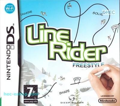 Line Rider Freestyle Nintendo DS Spiel | getestet & funktionsfähig