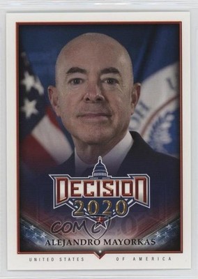 2021 Decision 2020 Series 2 Alejandro Mayorkas #622 9cf