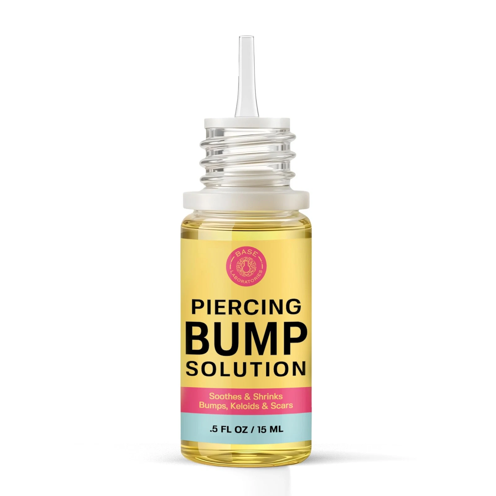 Piercing Bump Solution Oil for Keloid Bump Removal 0.5 oz ~ BASE LABORATORIES image 8