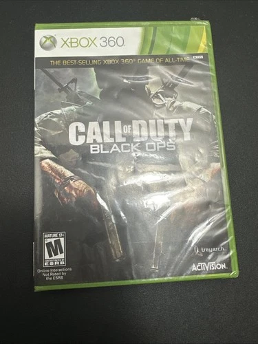 Xbox 360 Call of Duty Black Ops First Print BRAND NEW FACTORY SEALED READ