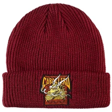 Powell Peralta Skateboard Beanie Steve Caballero Street Dragon Burgundy