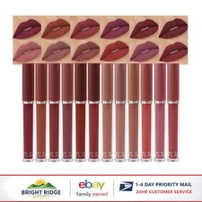 Matte Finish Lip Kit for Women, Waterproof Liquid Lipsticks with Nourishing Oil