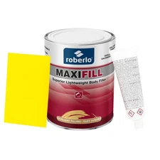 Roberlo Maxifill Superior Lightweight Body Filler - Easy Sanding, Dent Repair