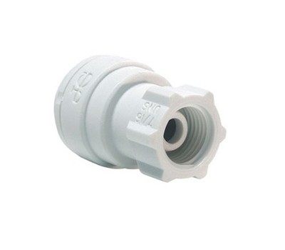 JOHN GUEST PP3212U7WP Faucet Adapter 3/8'' x 7/16'' Polypropylene Push-Fit