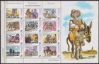 F-EX62238 SPAIN MNH 1994 MINGOTE DRAWING DON QUIJOTE SPECIAL SHEET.
