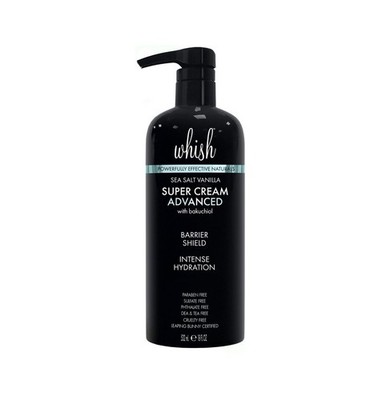 Whish 18oz Super Cream Advanced with Bakuchiol- Sea Salt Vanilla